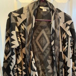 Aztec women’s size M cardigan